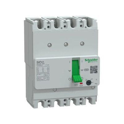 SCHNEIDER G12F4A16 12-16A 30kA 4 KUTUPLU AYARLI TER.MAN.ŞALTER - SCHNEIDER