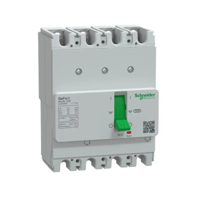 SCHNEIDER G12F4F80 80A 30kA 4 KUTUPLU SABİT TER.MAN.ŞALTER - SCHNEIDER