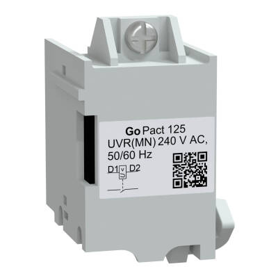 Schneider Electric G12UVR230AC GOPACT MCCB 125 MN AC 230V - 1