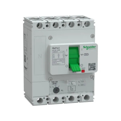 SCHNEIDER G20B4A40 28-40A 25kA 4 KUTUPLU AYARLI TER.MAN.ŞALTER - SCHNEIDER