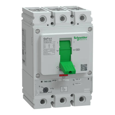 Schneider Electric G25B3A160 GOPACT MCCB 250B 25KA 3P3D 160A AYAR SAHALI - 1