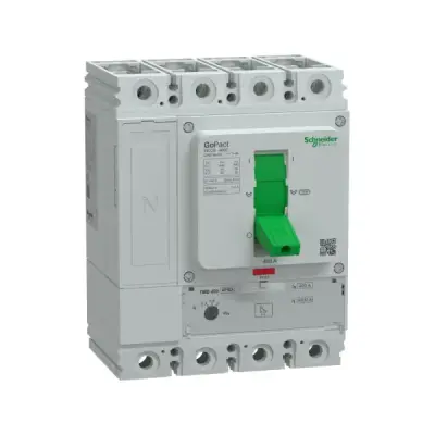 SCHNEIDER G40F4A400 280-400A 36kA 4 KUTUPLU AYARLI TER.MAN.ŞALTER - 1