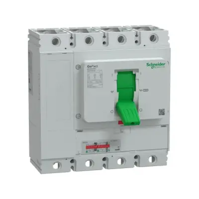 SCHNEIDER G80H4E630 160-630A 70kA 4 KUTUPLU ELEKTRONİK TER.MAN.ŞALTER - 1