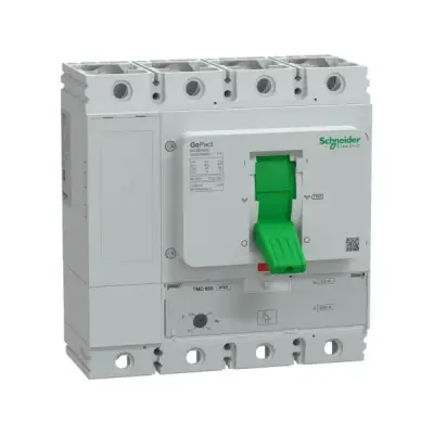 SCHNEIDER G80H4TM630 441-630A 70kA 4 KUTUPLU AYARLI TER.MAN.ŞALTER - 1