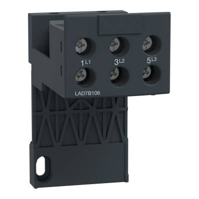 Schneider Electric LAD7B106 LAD7B106 LR2-D2 İÇİN UÇ BAĞLANTI ADAPTÖRÜ - 1