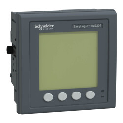 SCHNEIDER METSEPM2220 EasyLogic PM2220 15.Harm LCD EKRAN ENERJİ KALİTE ANALİZÖRÜ - SCHNEIDER