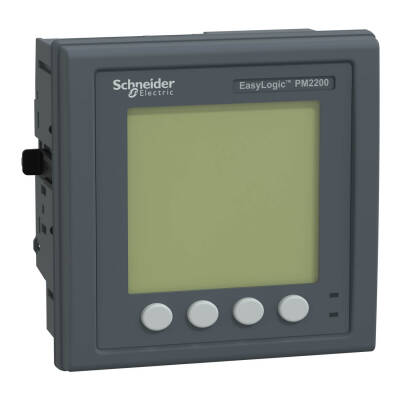 Schneider Electric METSEPM2220R METSEPM2220R LCD RS485 15.TH RJ45 ENERJİ ANALİZÖRÜ - 1