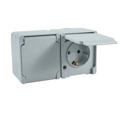 Schneider Electric NML7500133 NEMLİ YER 2*TOP.PRİZ+2*TOP.PRİZ - 1