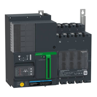 SCHNEIDER TA25D4S2504TPE TA25 250 4 KUTUPLU 400V STANDART TRANSFER ŞALTERİ - 1