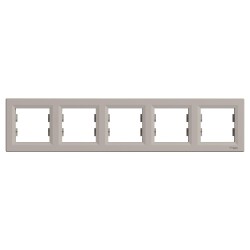 SCHNEIDER EPH5800569 EPH5800569 BEŞLİ ÇERÇEVE YATAY BRONZ - SCHNEIDER
