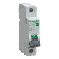 SCHNEIDER EZ9F57110 Easy9 Pro 1P 10A C TİPİ 6kA OTOMATİK SİGORTA - SCHNEIDER