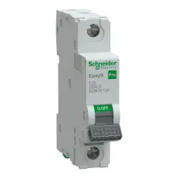 SCHNEIDER EZ9F57125 Easy9 Pro 1P 25A C TİPİ 6kA OTOMATİK SİGORTA - SCHNEIDER