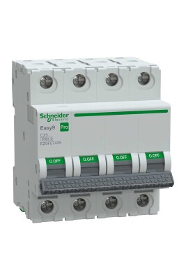 SCHNEIDER EZ9F57425 C 4*25 A W OTOMAT SİGORTA 6kA - 1