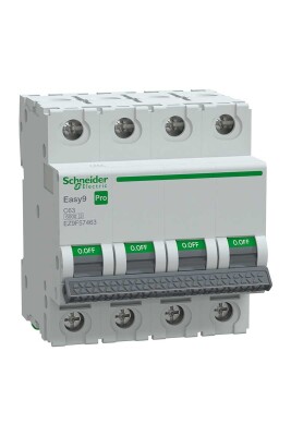 SCHNEIDER EZ9F57463 C 4*63 A W OTOMAT SİGORTA 6kA - 1