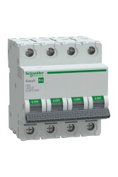 SCHNEIDER EZ9F57463 EASY 9 PRO 4P 63A 6kA C TİPİ OTOMATİK SİGORTA - SCHNEIDER