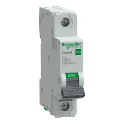 SCHNEIDER EZ9F59140 EASY 9 PRO 1P 40A 10kA C TİPİ OTOMATİK SİGORTA - SCHNEIDER
