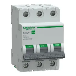 SCHNEIDER EZ9F59363 EASY 9 PRO 3P 63A 10kA C TİPİ OTOMATİK SİGORTA - SCHNEIDER