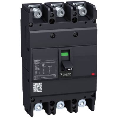 SCHNEIDER EZC250H3125 EZC250H3125 36kA 3*125 A SABİT TER.MAN.ŞALTER - 1