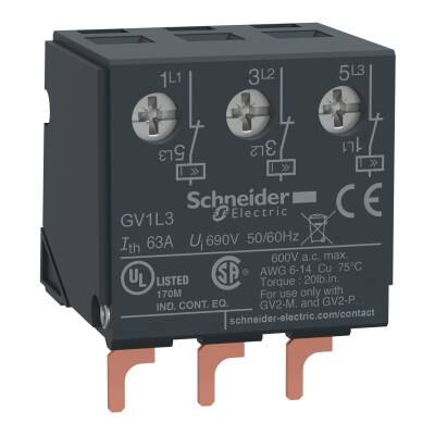 SCHNEIDER GV1L3 AKIM SINIRLAMA MODÜLLERİ ŞALTER - 1