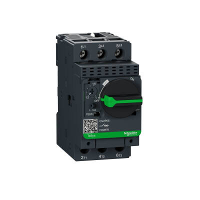 SCHNEIDER GV2P06 1-1.6 A MOTOR KORUMA ŞALTERİ 50-100 kA - 1