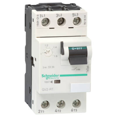 SCHNEIDER GV2RT05 0.63-1 A MOTOR KORUMA ŞALTERİ MANYETİK KOL - 1