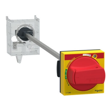 SCHNEIDER GV3APN02 GV3L-GV3P İÇİN IP54 KIRMIZI DÖNER KOL KİT - 1