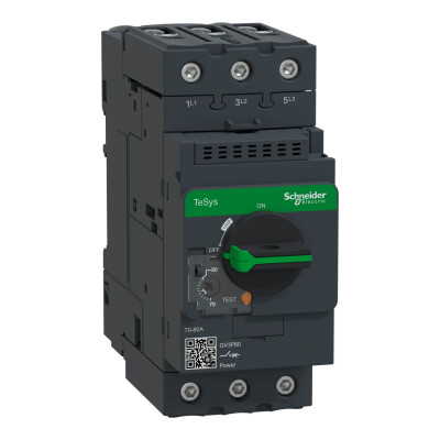 SCHNEIDER GV3P80 70-80 A MOTOR KORUMA ŞALTERİ 15-100 kA - 1