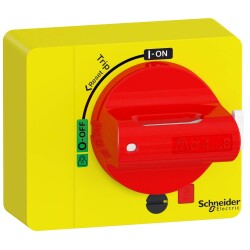 SCHNEIDER GV4ADN02 GV4 DÖNER KURMA KOLU, KIRMIZI, IP54 - SCHNEIDER