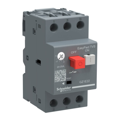 SCHNEIDER GZ1E05 0.63-1 A MOTOR KORUMA ŞALTERİ 10-100 kA - 1