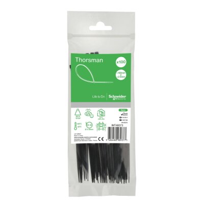 SCHNEIDER IMT46408 160*2.5 THORSMAN KABLO BAĞI SİYAH - 1