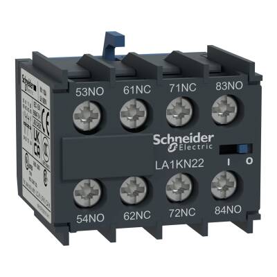 SCHNEIDER LA1KN22 2NA+2NK YARDIMCI KONTAK BLOĞU VİDA BAĞLANTILI - 1