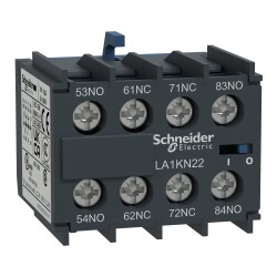 SCHNEIDER LA1KN22 2NA+2NK YARDIMCI KONTAK BLOĞU VİDA BAĞLANTILI - SCHNEIDER
