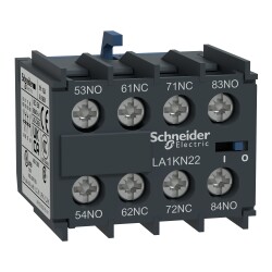 SCHNEIDER LA1KN40 4NA YARDIMCI KONTAK BLOĞU VİDA BAĞLANTILI - SCHNEIDER