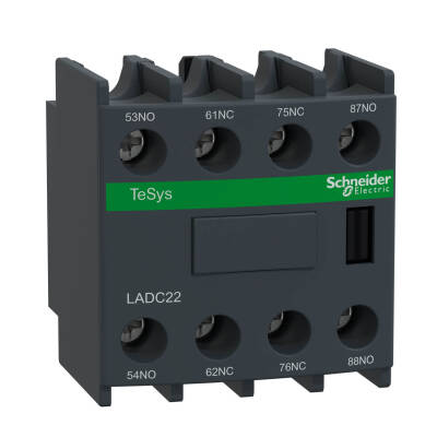 SCHNEIDER LADC22 2NA+2NK KONTAK BLOĞU - 1