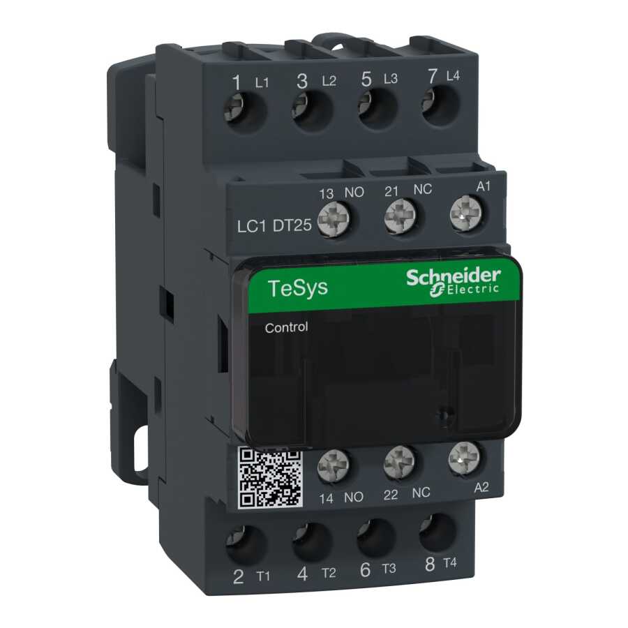 SCHNEIDER LC1DT25M7 25 A 1NA+1NK 4P 220 VAC KONTAKTÖR