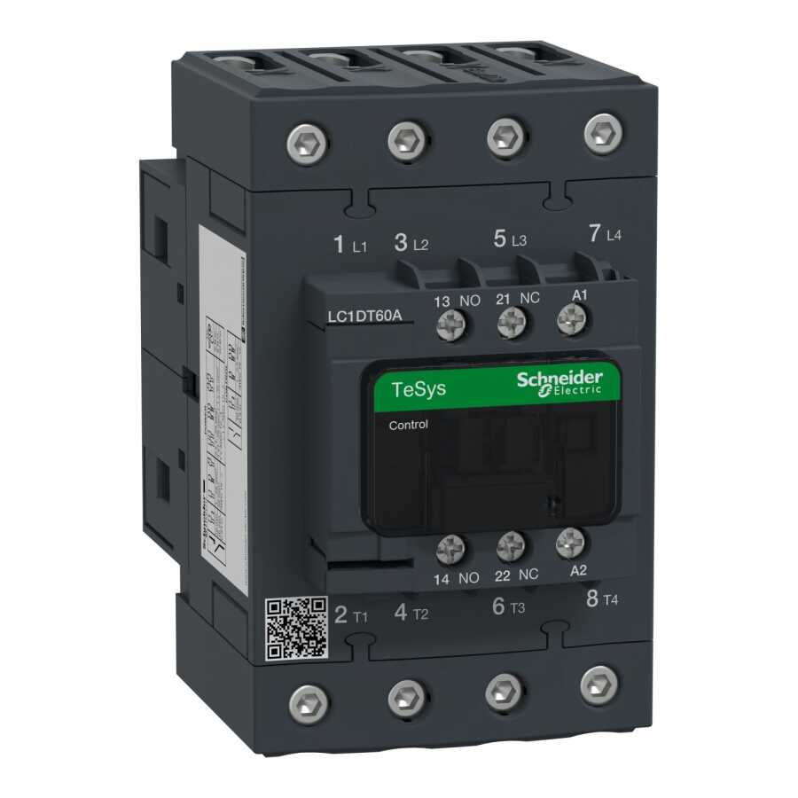 SCHNEIDER LC1DT60AM7 60 A 1NA+1NK 4P 220 VAC KONTAKTÖR