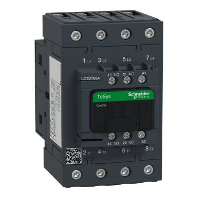 SCHNEIDER LC1DT60AM7 60 A 1NA+1NK 4P 220 VAC KONTAKTÖR - 1