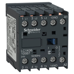 SCHNEIDER LC1K09105E7 2.2 kW 3NA 48 VAC KONTAKTÖR - SCHNEIDER
