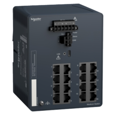SCHNEIDER MCSESM163F23F0 16 PORT MODİCON YÖNETİM SWİTCH - 1
