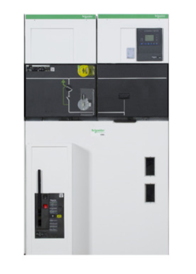 SCHNEIDER SM62DMHTD3C200A000 36kV 630A 16kA P3U20 HAT A/K24VDC M220VAC 200/5-5A - 1