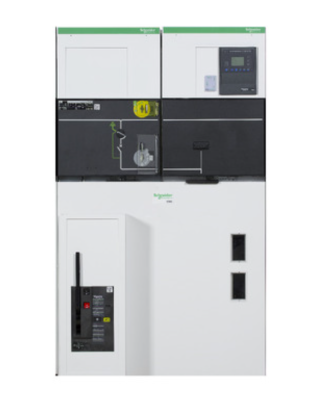 SCHNEIDER SM62DMHTS3X150A000 36kV 630A 16kA P1 HAT A/K24VDC M220VAC 150/5A - 1