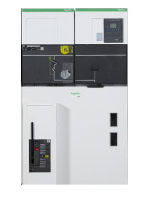 SCHNEIDER SM62DMHTS3X400A000 36kV 630A 16kA P1 HAT A/K24VDC M220VAC 400/5A - 1