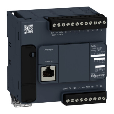 SCHNEIDER TM221C16R PLC M221-16G/Ç RÖLE - 1