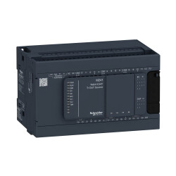 SCHNEIDER TM241C24T 24 VDC 14G/10Ç TRANSİSTÖR ÇIKIŞLI PLC - SCHNEIDER