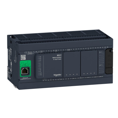 SCHNEIDER TM241CE40R 100-240 VAC 24G/16Ç RÖLE ÇIKIŞLI PLC - 1