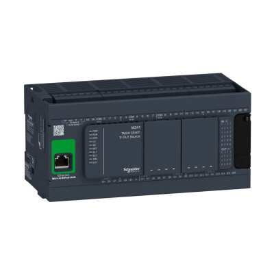 SCHNEIDER TM241CE40T 24 VDC 24G/16Ç TRANSİSTÖR ÇIKIŞLI PLC - 1