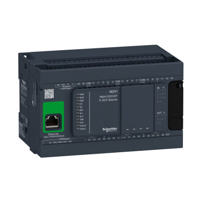 SCHNEIDER TM241CEC24T 24 VDC 14G/10Ç TRANSİSTÖR ÇIKIŞLI PLC - 1