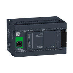 SCHNEIDER TM241CEC24T 24 VDC 14G/10Ç TRANSİSTÖR ÇIKIŞLI PLC - SCHNEIDER