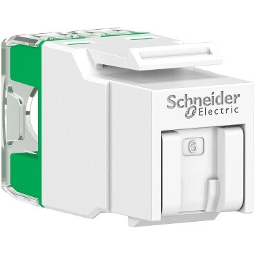 SCHNEIDER VDIB17346UWE VDIB17346UWE RJ-45 KONNEKTÖR S-110 CAT6 UTP BEYAZ - 1