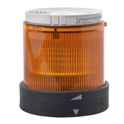 SCHNEIDER XVBC4B5 48Vdc 10W FLAŞÖRLÜ TURUNCU IŞIKLI KOLON - 1
